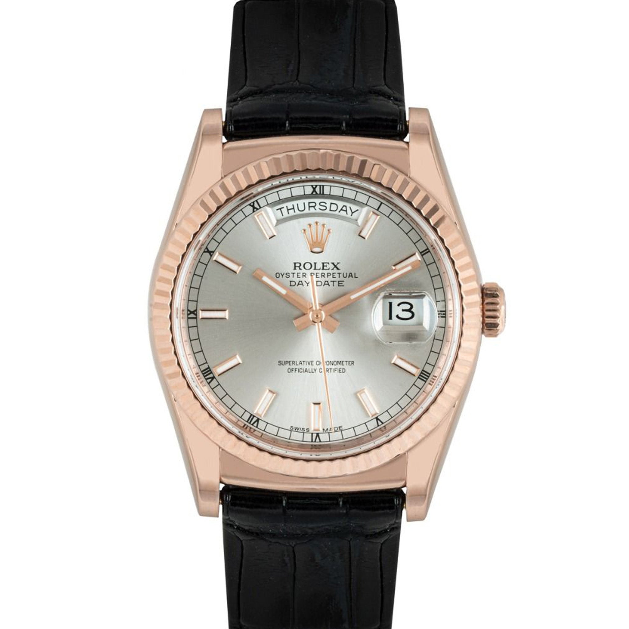 〇純正 ROLEX DAY-DATE 118135 レザーベルト YZ5479 〇純正 ROLEX DAY-DATE 118135 レザーベルト YZ5479