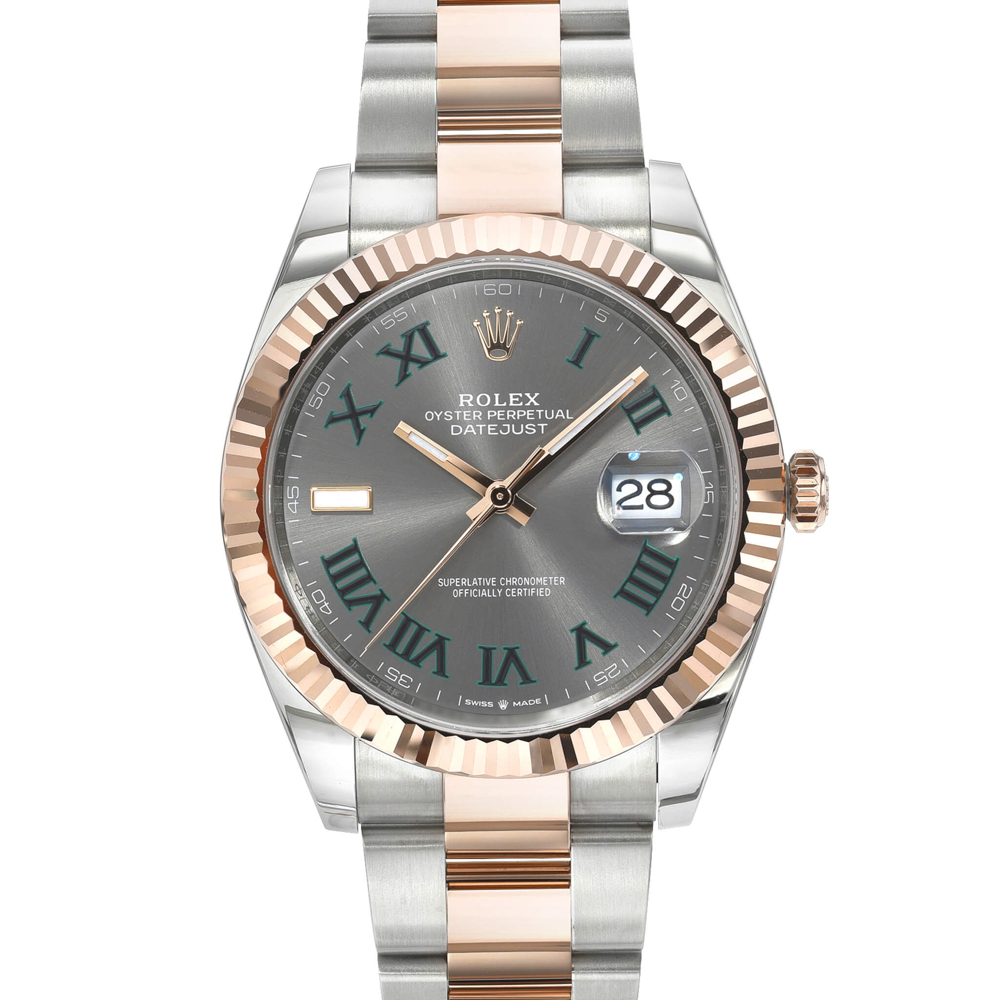 Rolex Datejust 126331 Wimbledon 41mm Two Tone WatchGuys