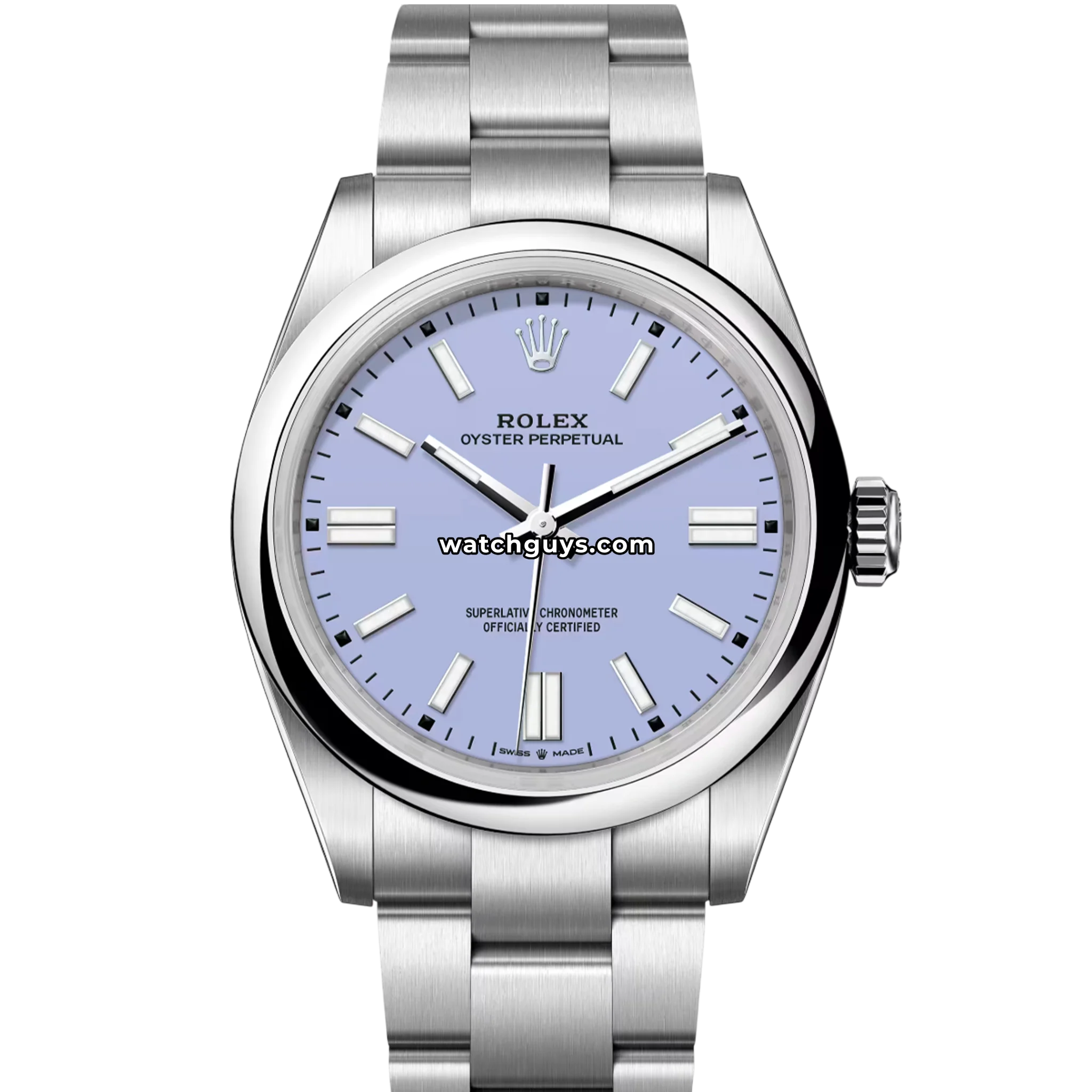 Rolex Oyster Perpetual 134300 Lavender 41mm – WatchGuys
