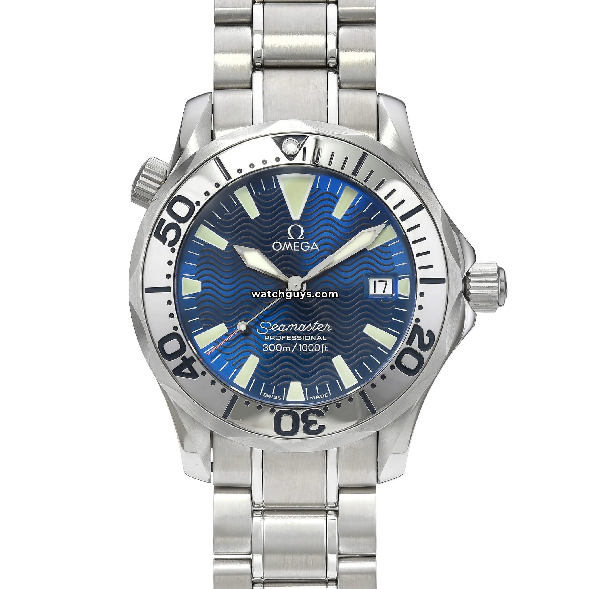Omega Seamaster 196.1641 Blue - 100% Authentic – WatchGuys