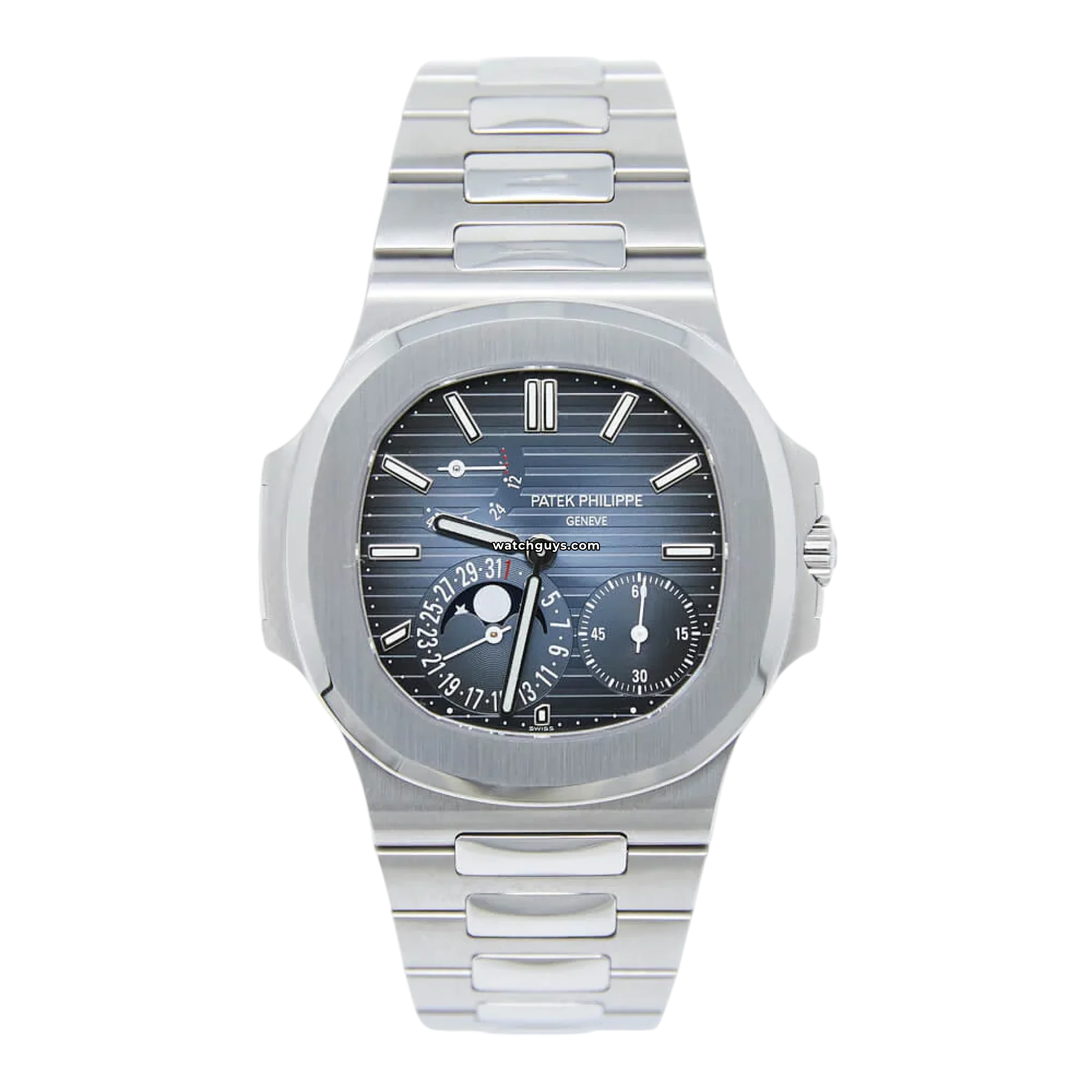 Patek Philippe Nautilus 5712 1A 010 Blue 40mm WatchGuys