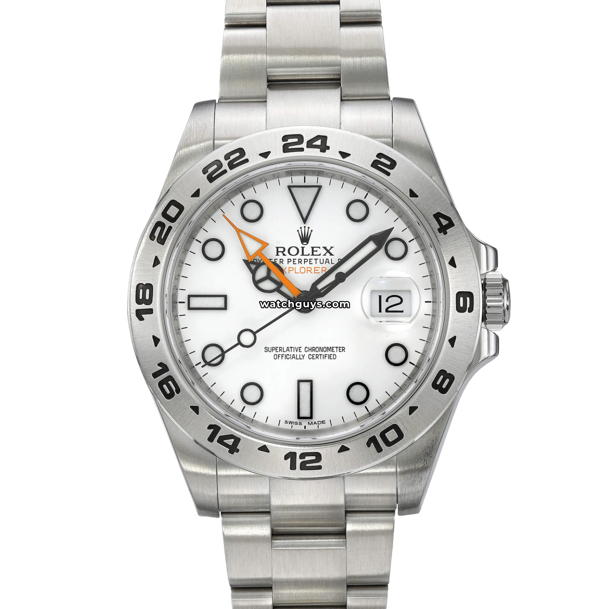 Rolex Explorer 216570 White Dial Explorer II – WatchGuys