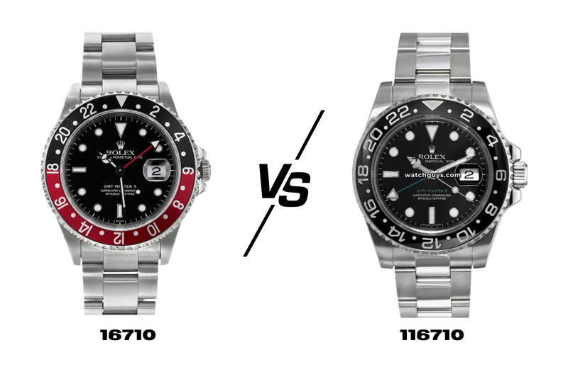 Rolex 16710 vs 116710: GMT-Master II Buyer's Guide