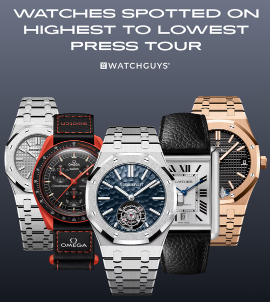 Watches Spotted at Highest to Lowest Premiere