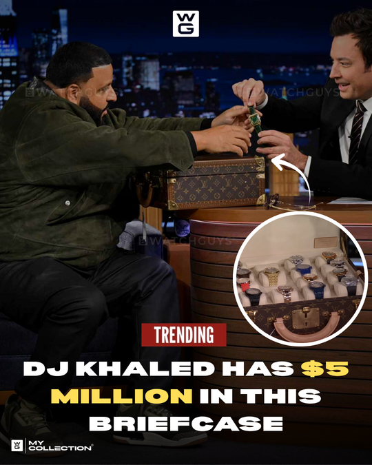DJ Khaled Shows off $5 Million Watch Collection on Jimmy Fallon