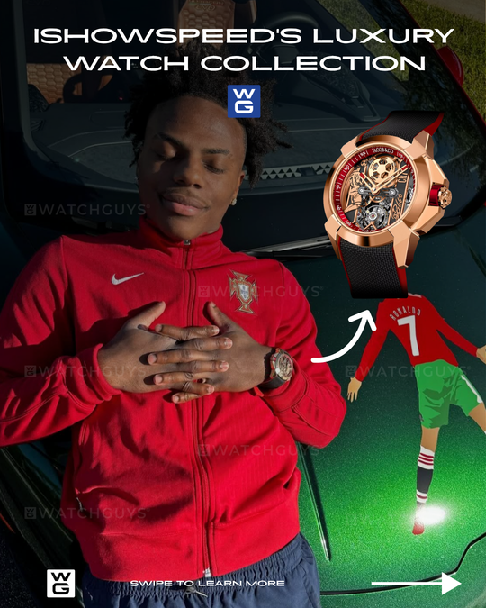 iShowSpeed’s Watch Collection