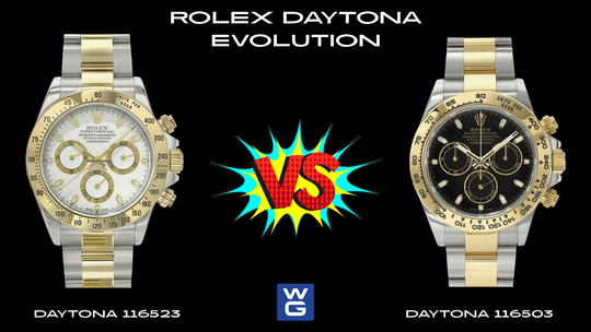 The Two-Tone Daytona: What Sets the 116523 and 116503 Apart?