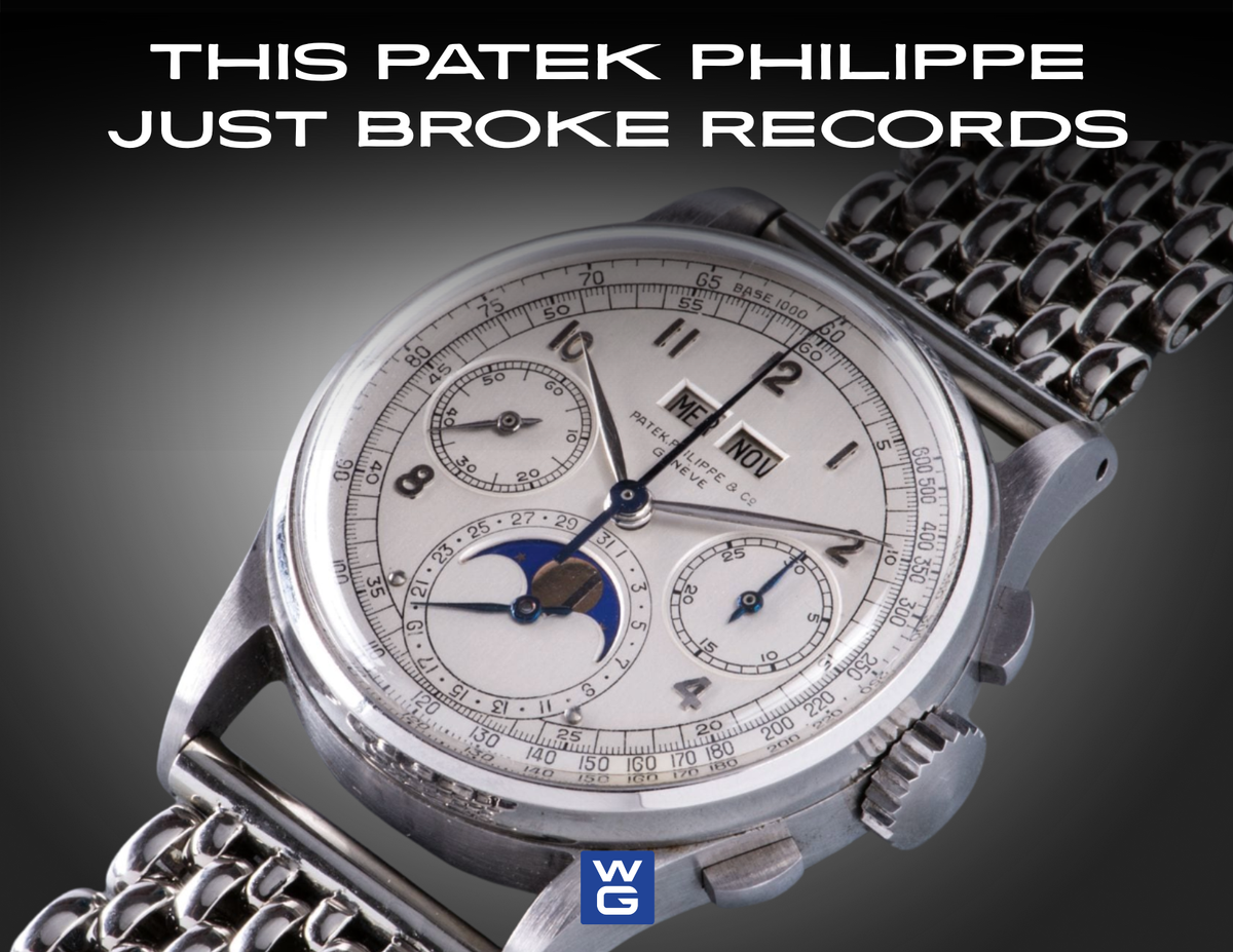 Patek Philippe steel watches　高級時計 This Patek Philippe 1518 Just Sold for $17.6 Million – WatchGuys