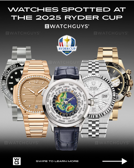 Watches Spotted at 2025 Ryder Cup