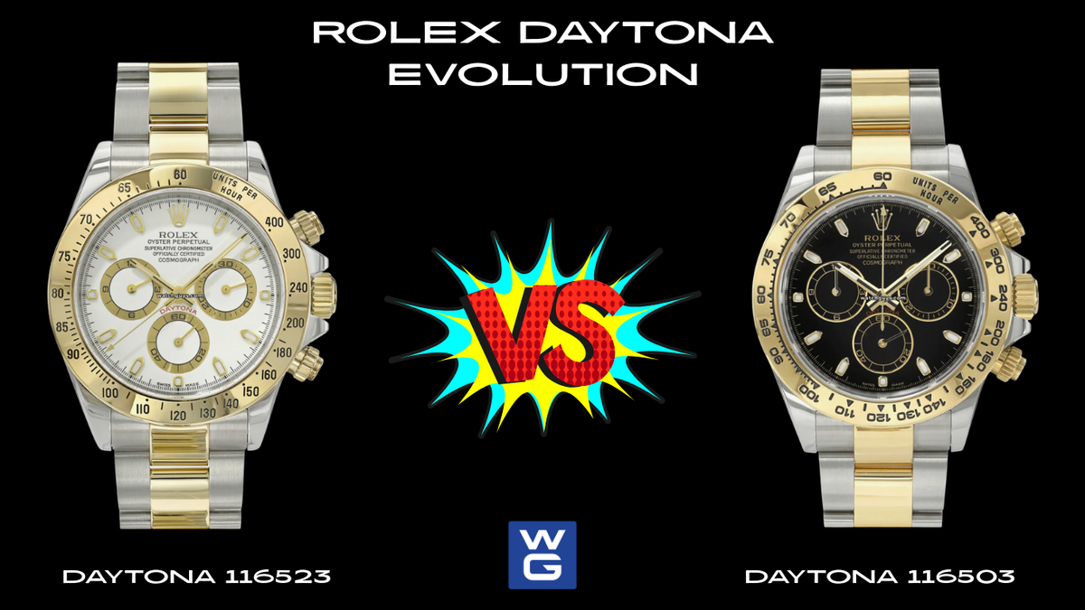 The Two-Tone Daytona: What Sets the 116523 and 116503 Apart The Two-Tone Daytona: What Sets the 116523 and 116503 Apart