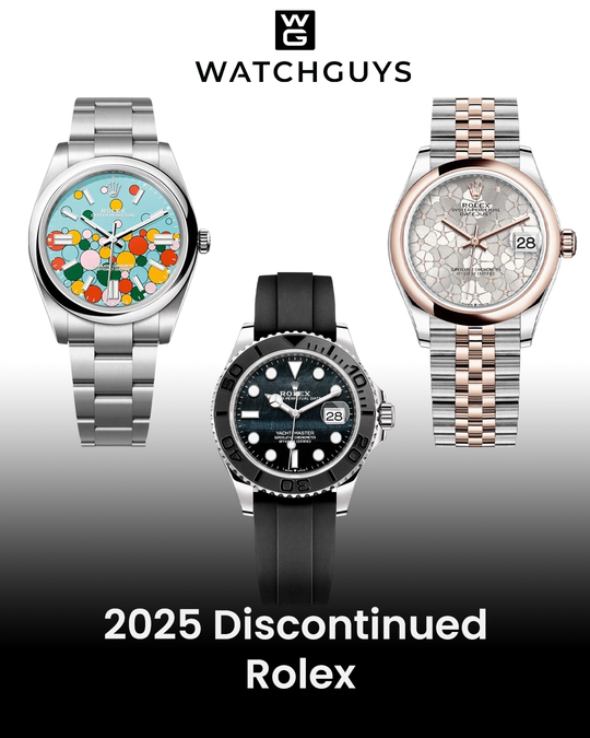 Rolex 2025 Discontinuations
