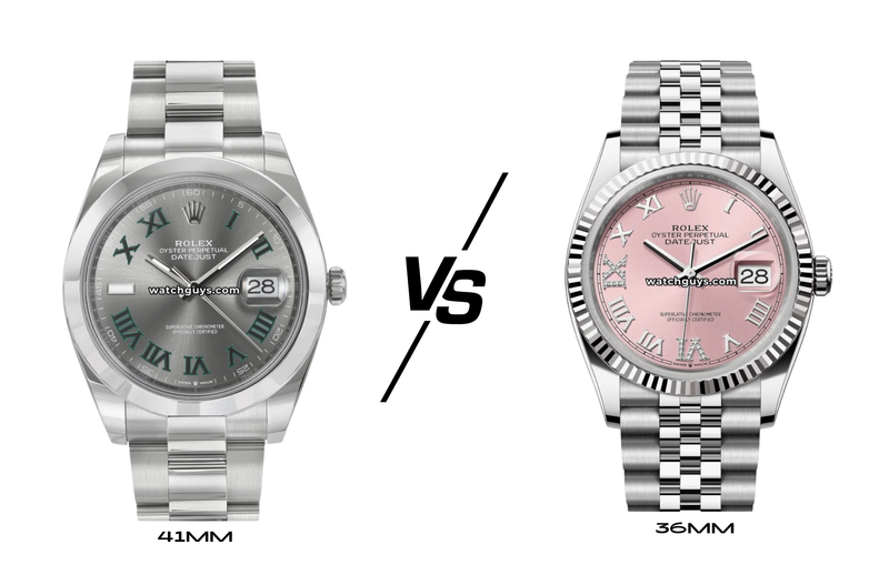 Rolex Datejust 36 vs 41: Which Size Should You Buy?