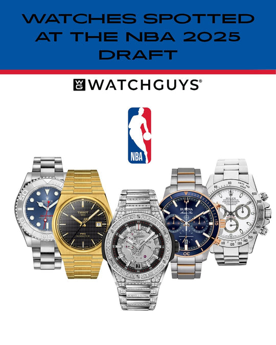 The Best Watches Worn by Prospects at the 2025 NBA Draft