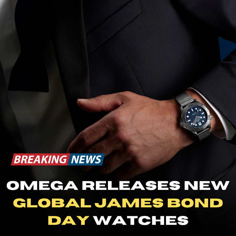 Omega Released New James Bond and Spectre Seamaster