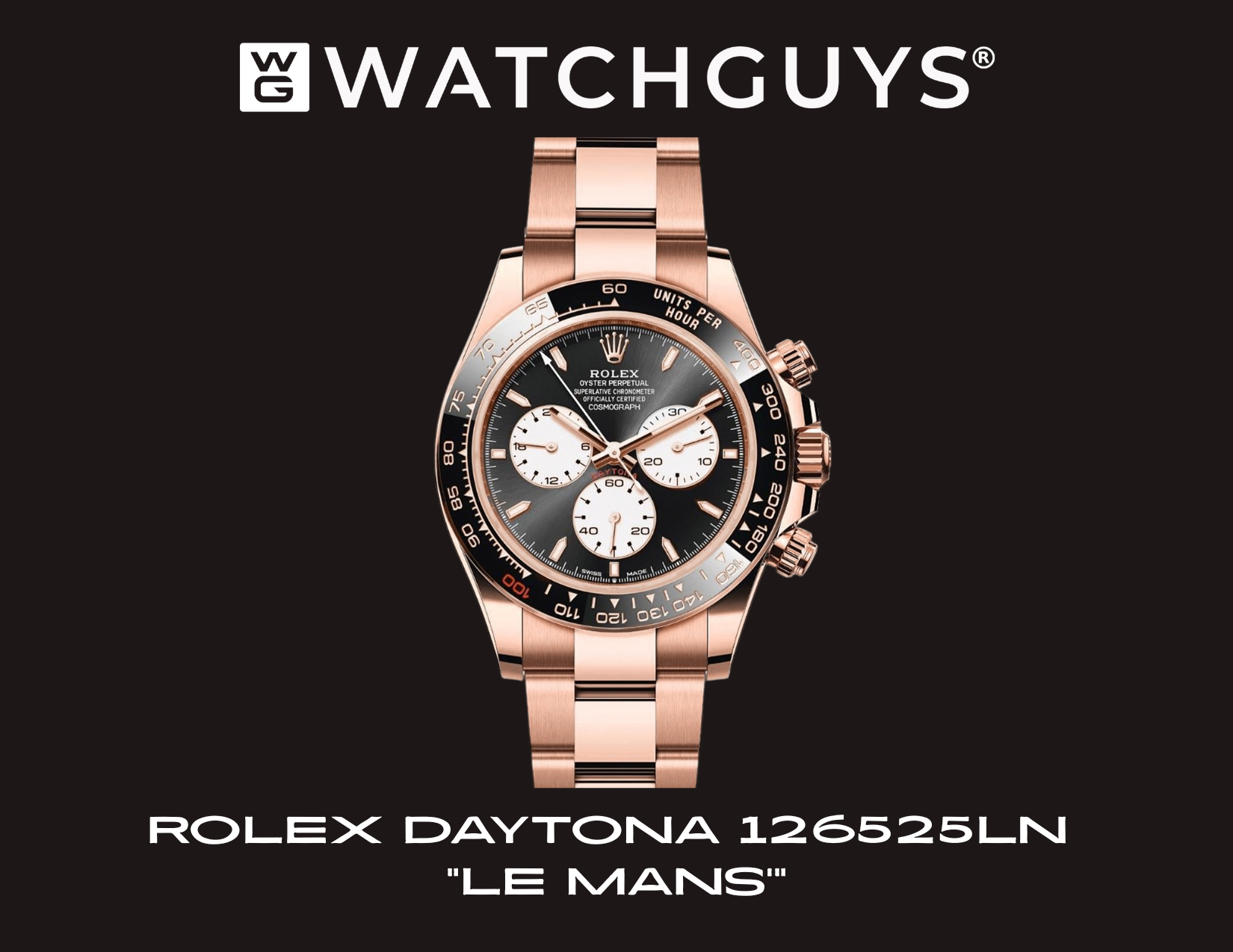 も様 2025 Rolex Daytona “Le Mans” Everose 126525LN – Full Breakdown