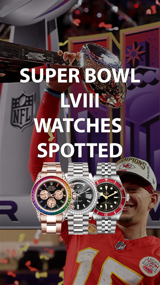 Watches Spotted Super Bowl LVIII