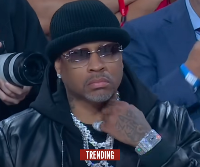 Allen Iverson Spotted Wearing $1 Million Custom Watch