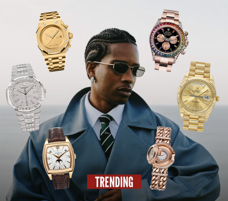Inside A$AP Rocky's $2.5 million watch collection
