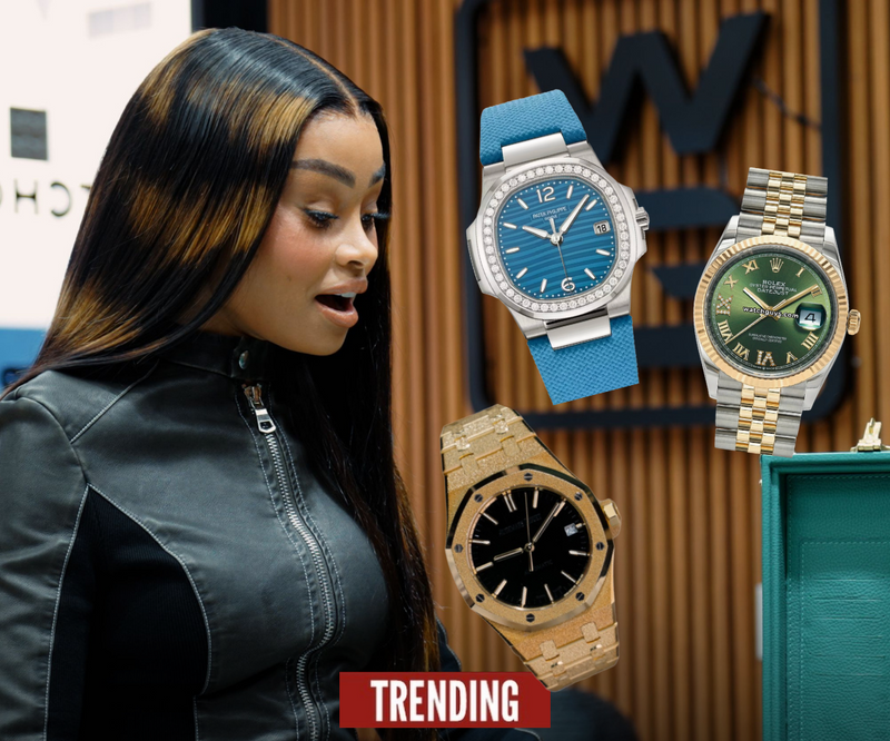 Blac Chyna's Dream Watch Collection: $630K in Rolex & Patek
