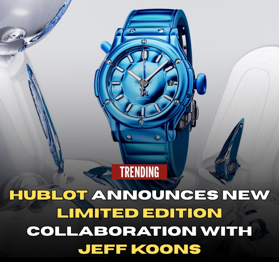 Hublot x Jeff Koons: Balloon Dog Watch