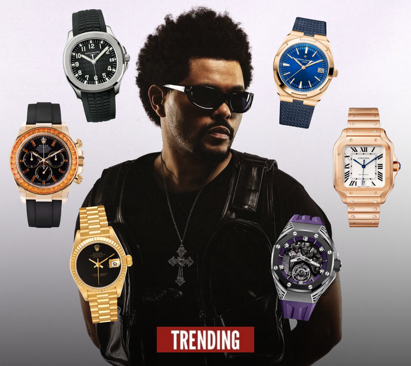 Inside The Weeknd's Almost $1 Million Watch Collection