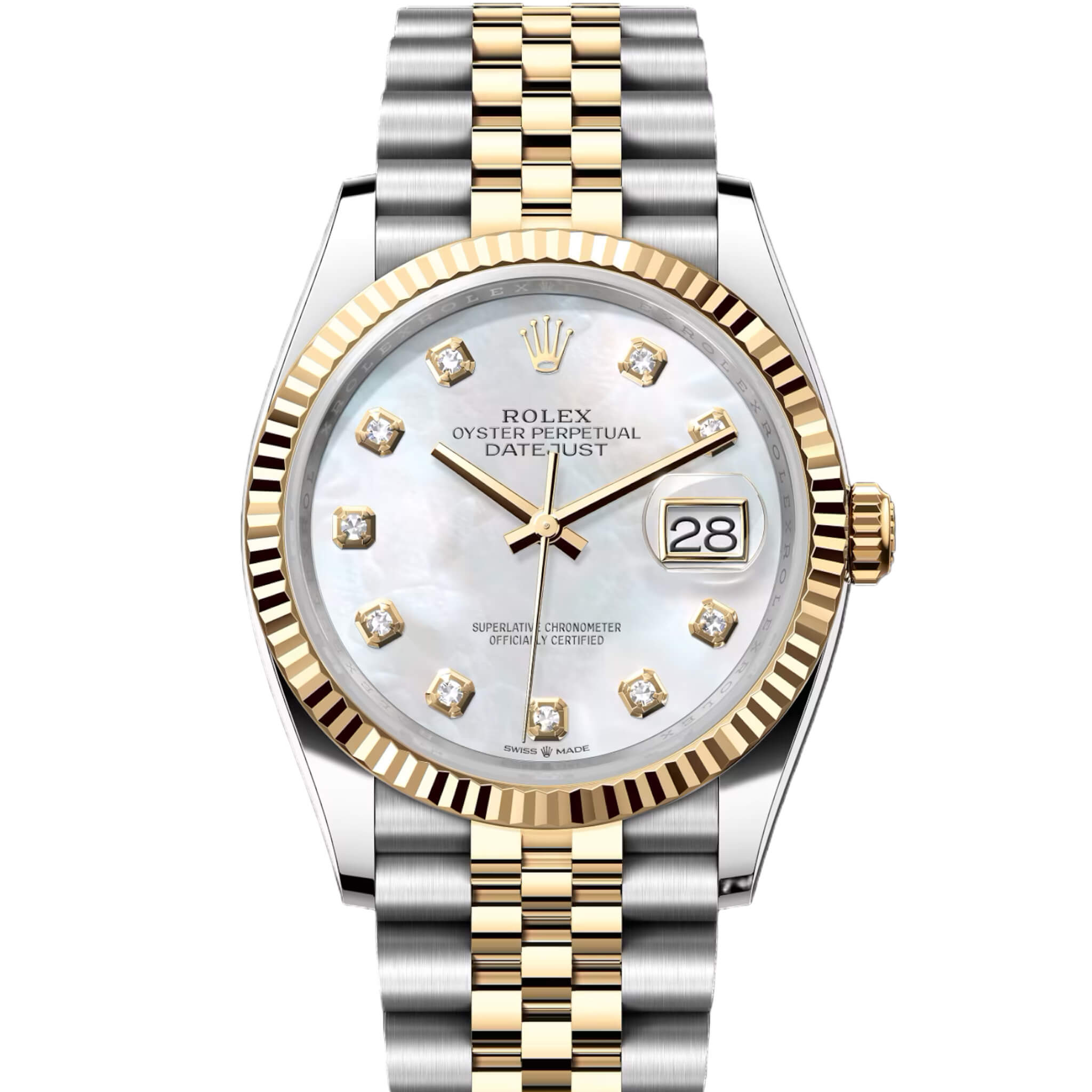 RolexDatejust126233MotherofPea
