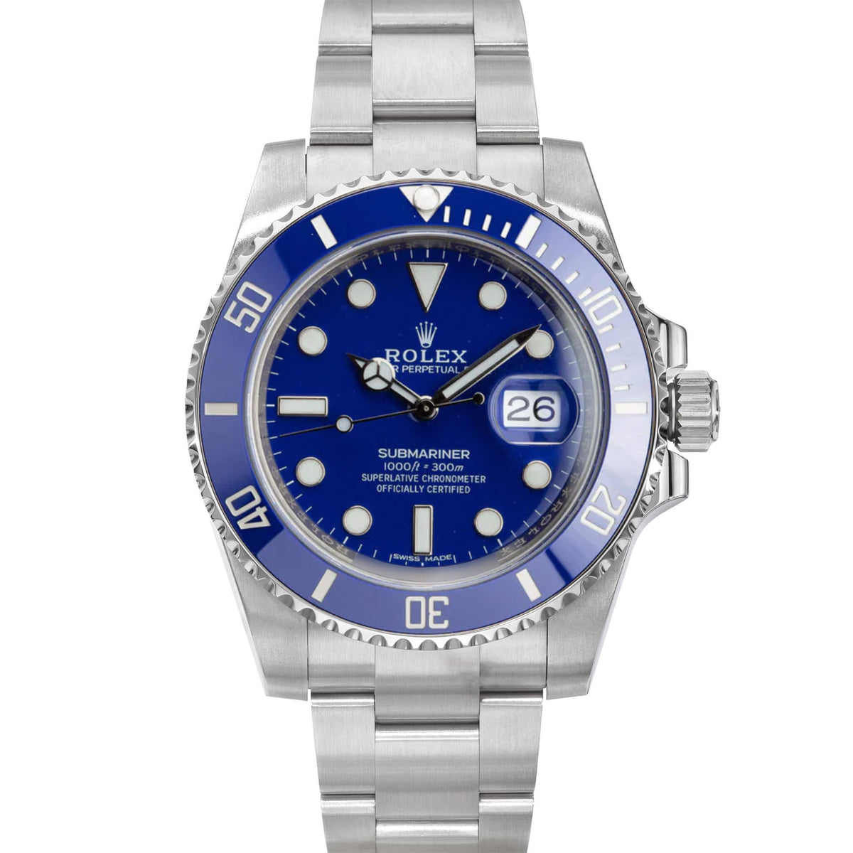 Rolex Submariner 116619LB - Pre-Owned: $39K-$50K+ | WatchGuys