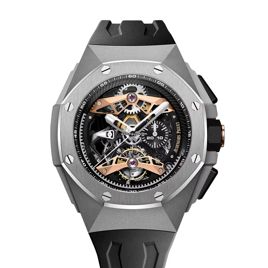 Audemar Piguet Royal Oak 26612TI.OO.D002CA.01 Concept Tourbillon Chronograph Watches