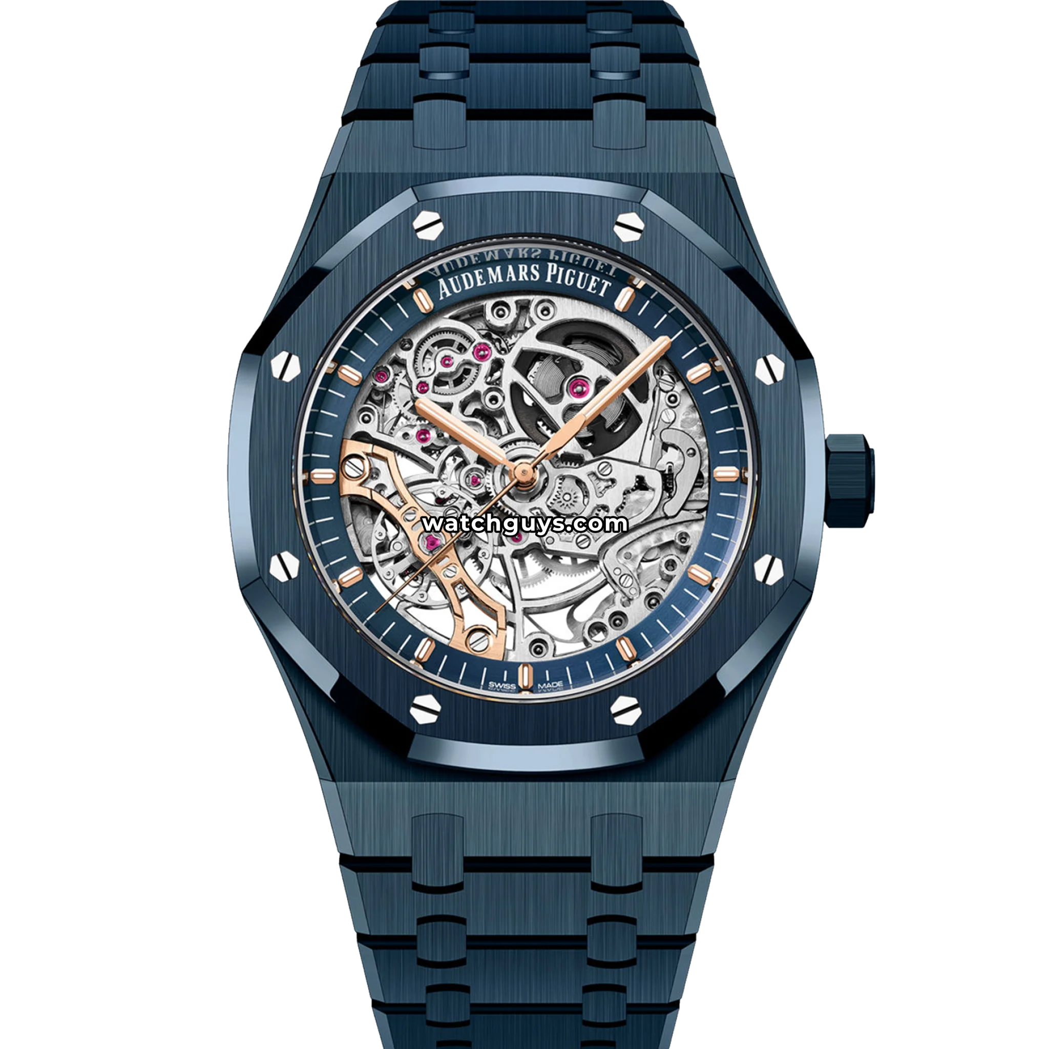 Gw ㊱ Audemars Piguet Royal Oak Double Balance Wheel Openworked 15416CD