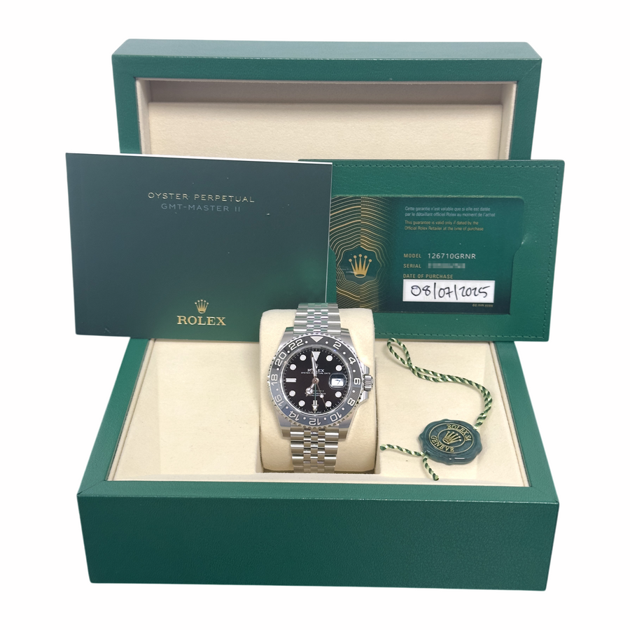Rolex GMT-Master II 126710GRNR Bruce Wayne
