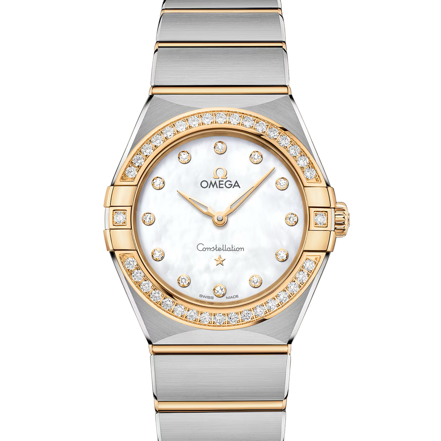Omega Constellation 131.25.28.60.55.002 Mother of Pearl Diamond