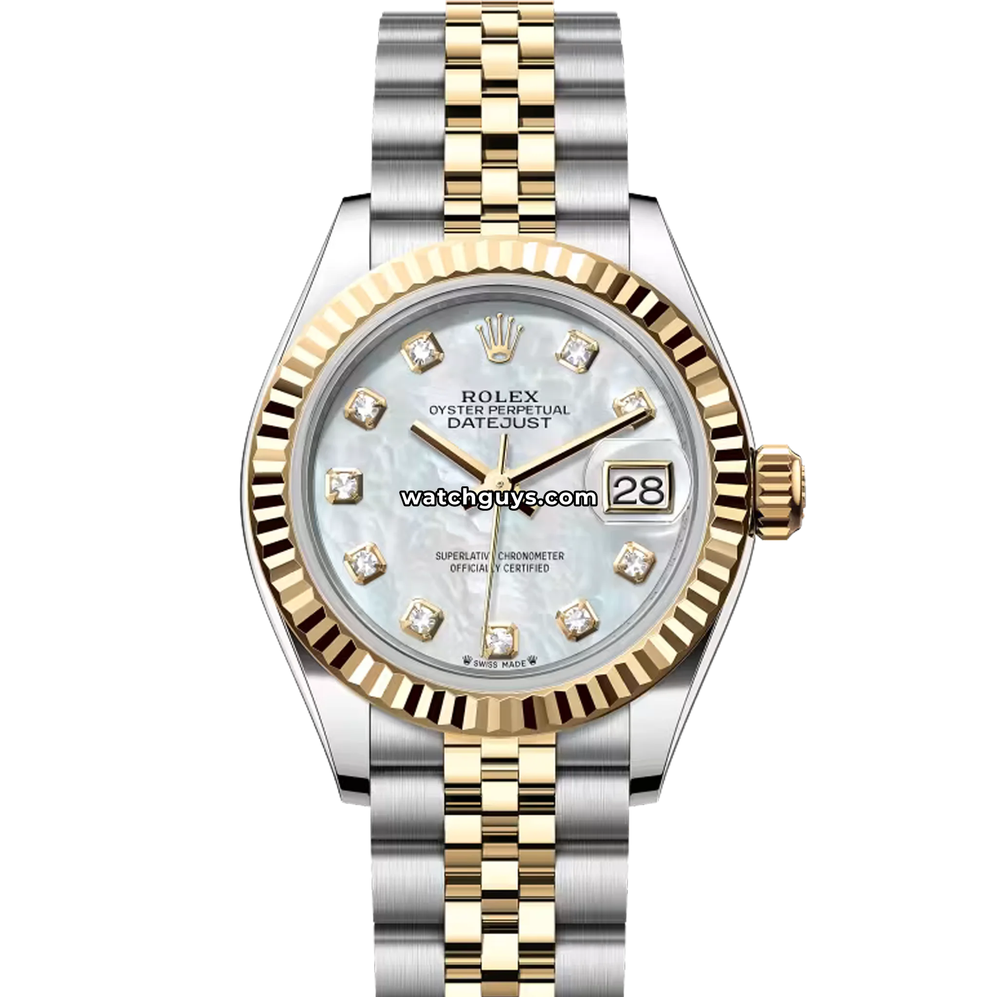 Rolex Lady-Datejust 279173 Mother of Pearl Jubilee 28mm Two Tone Rolex Lady-Datejust 279173 Mother of Pearl Jubilee 28mm Two Tone