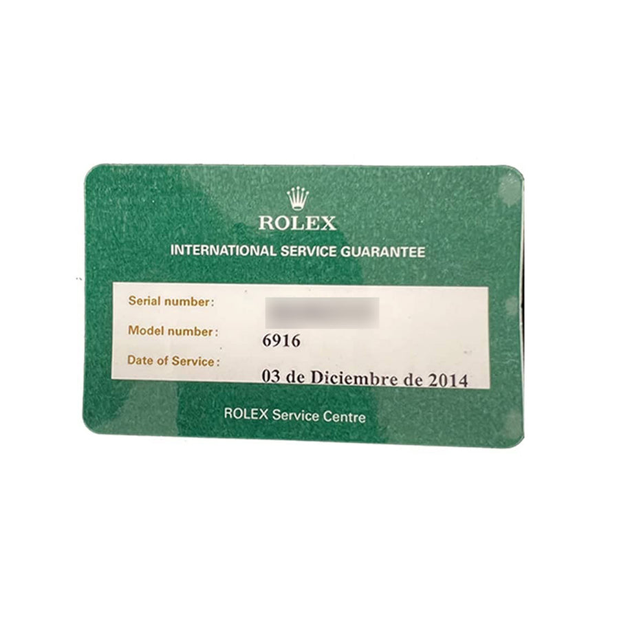 Rolex Date 6916 Silver Jubilee