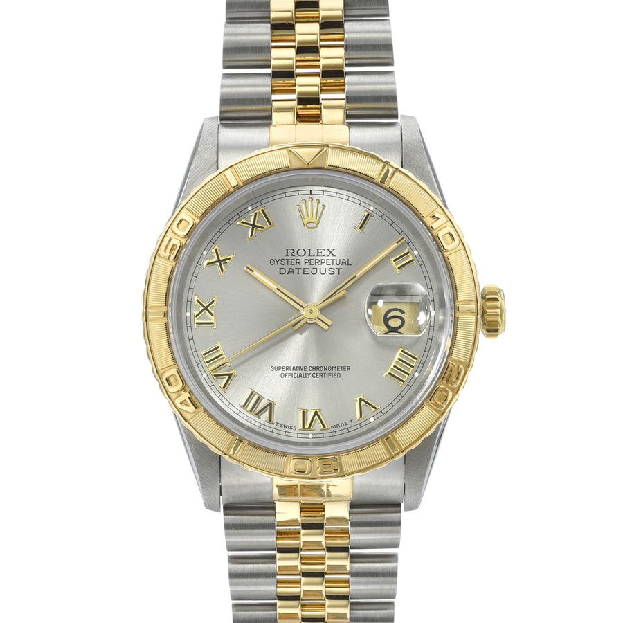 Rolex Datejust 16263 Thunderbird Slate 36mm Two Tone – WatchGuys