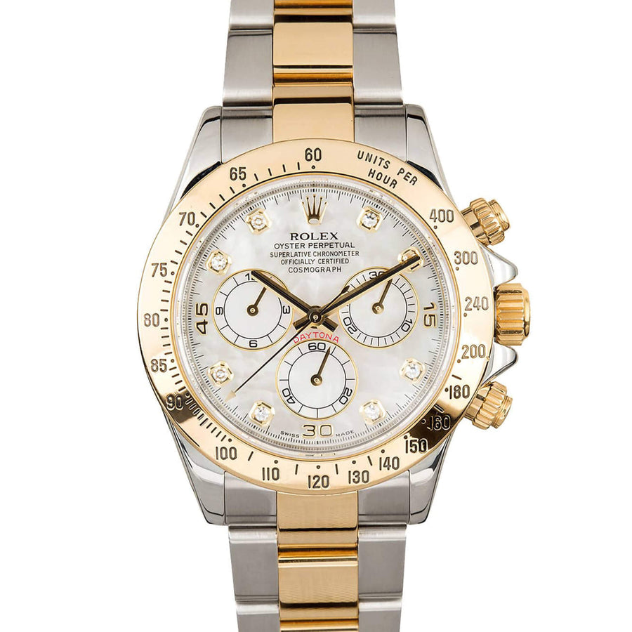 Rolex Daytona 116523 Diamond Mother Of Pearl