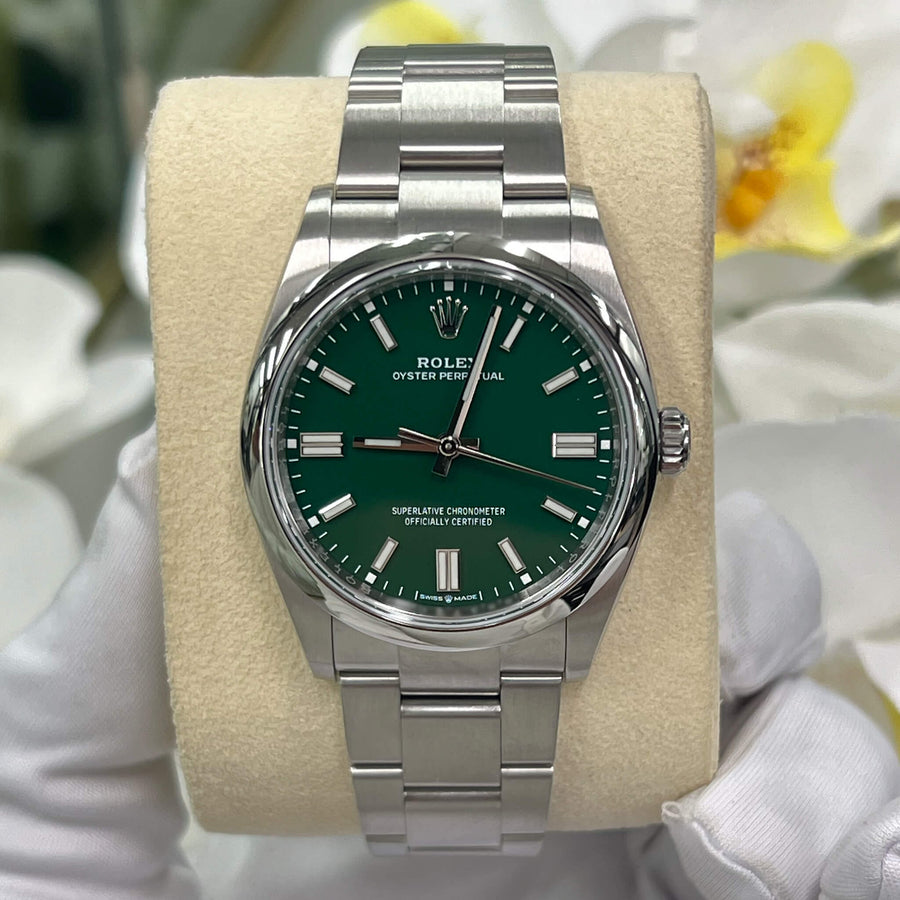 Rolex Oyster Perpetual 126000 Green