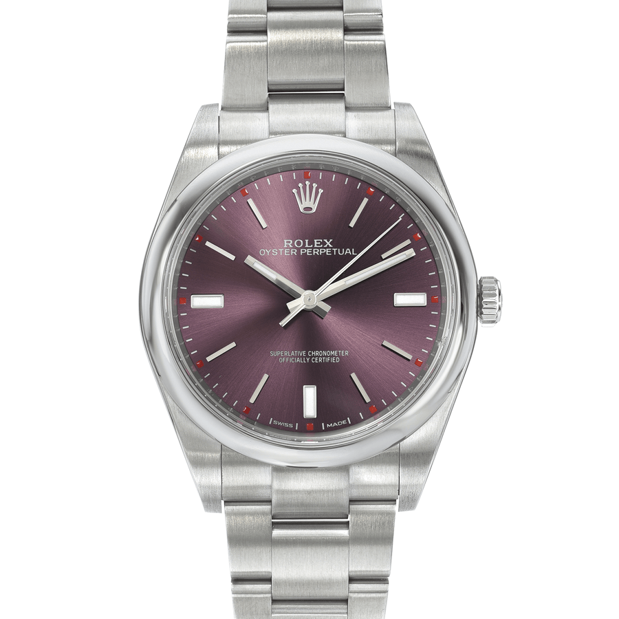 Rolex red grape sales 39mm