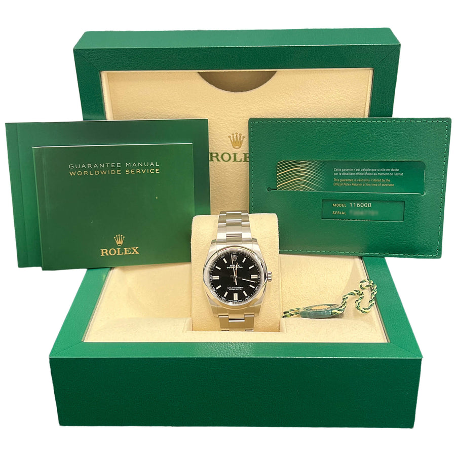 Rolex Oyster Perpetual 116000 Black