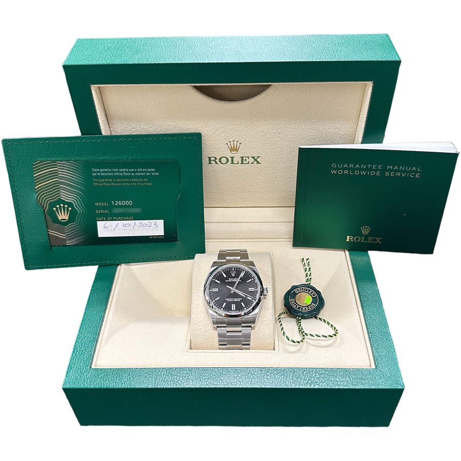 Rolex Oyster Perpetual 126000 Black