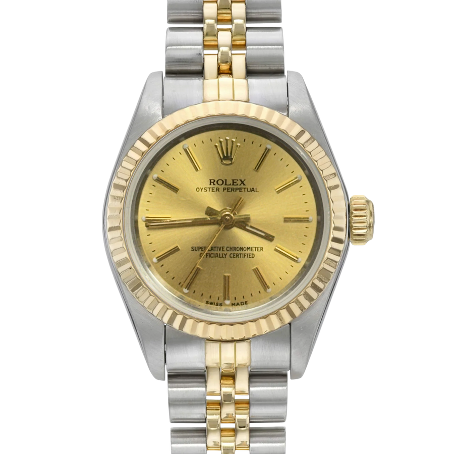 Rolex Oyster Perpetual 67193 Champagne Jubilee