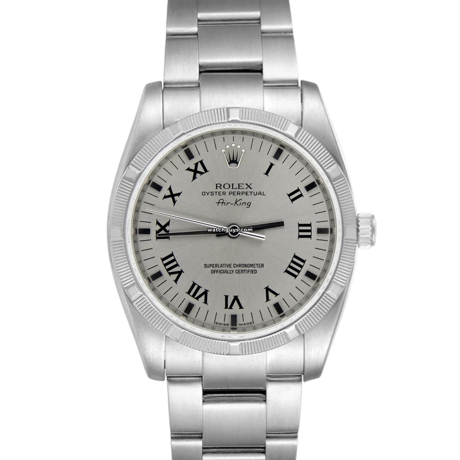 Rolex Air King 114210 Silver Watches