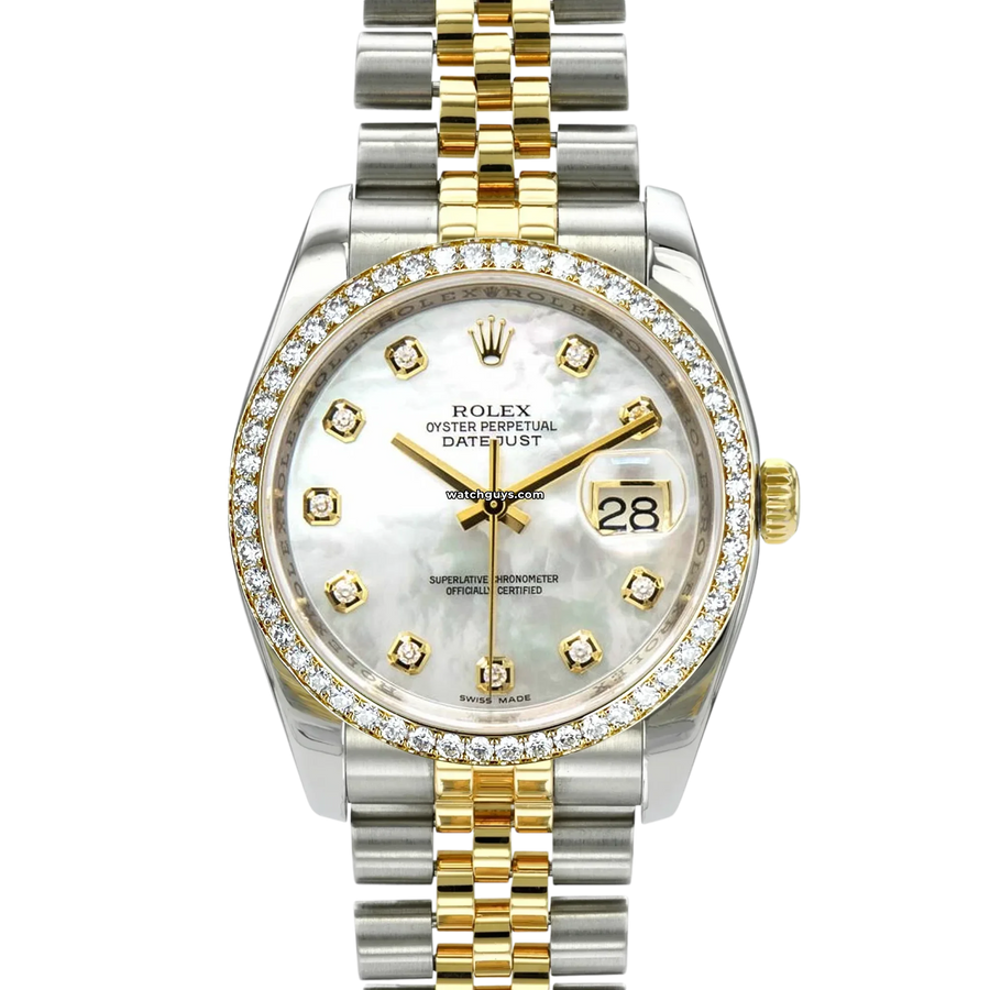 Rolex Datejust 116243 Mother of Pearl Diamond