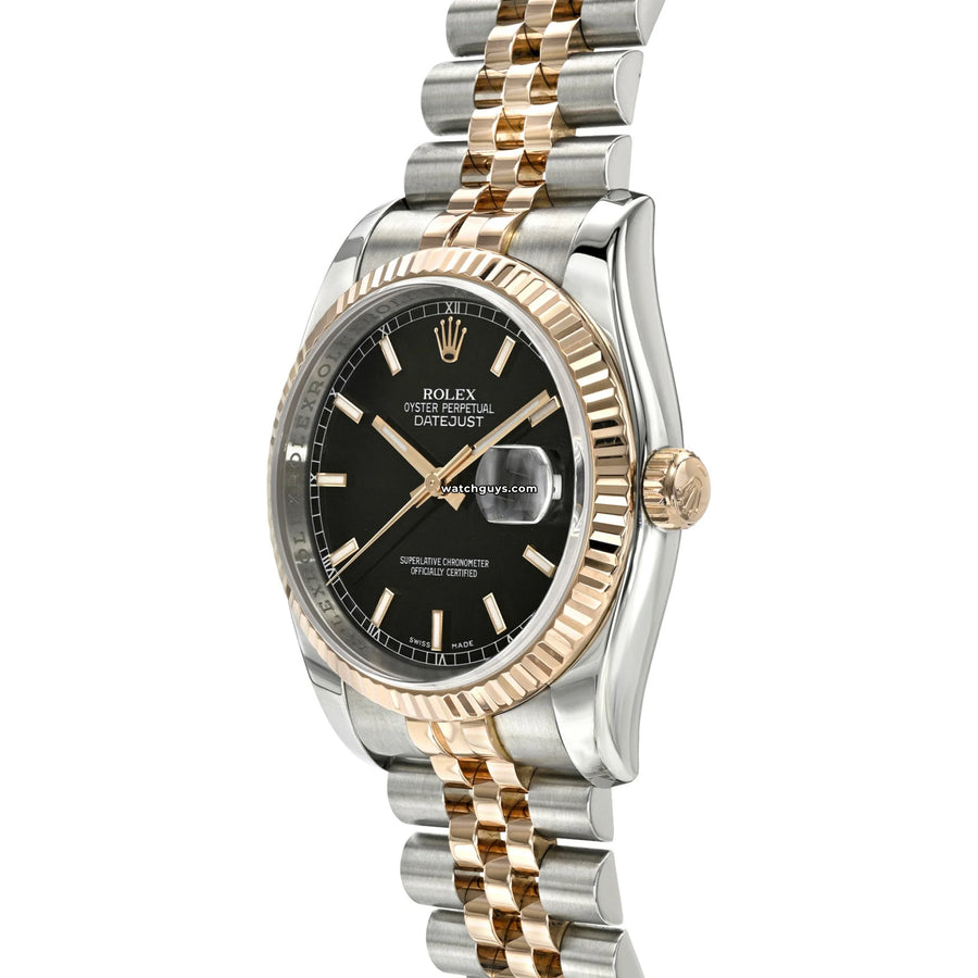 Rolex Datejust 116231 Black Jubilee