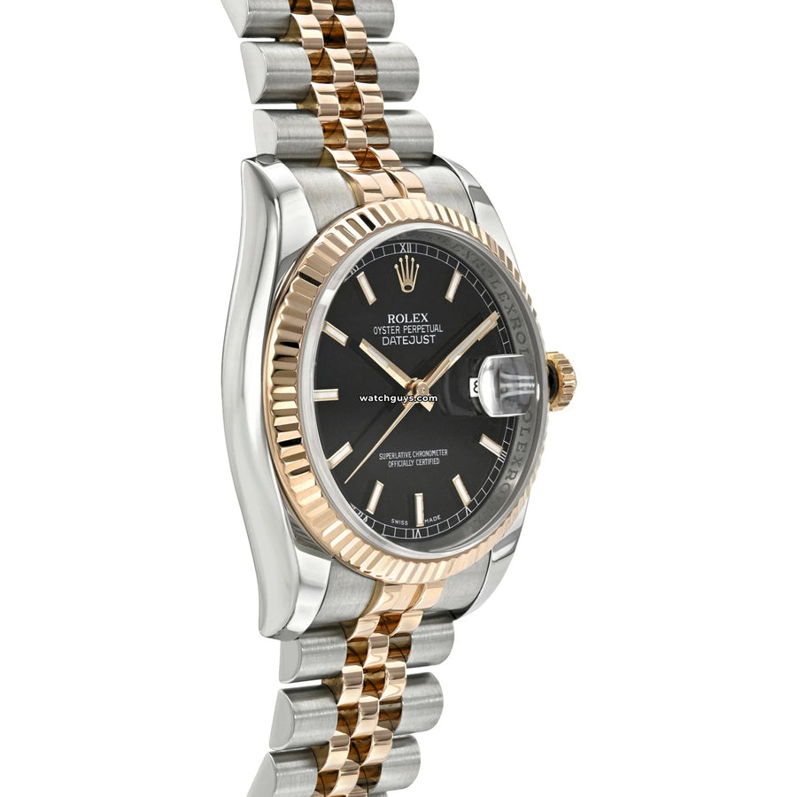 Rolex Datejust 116231 Black Jubilee