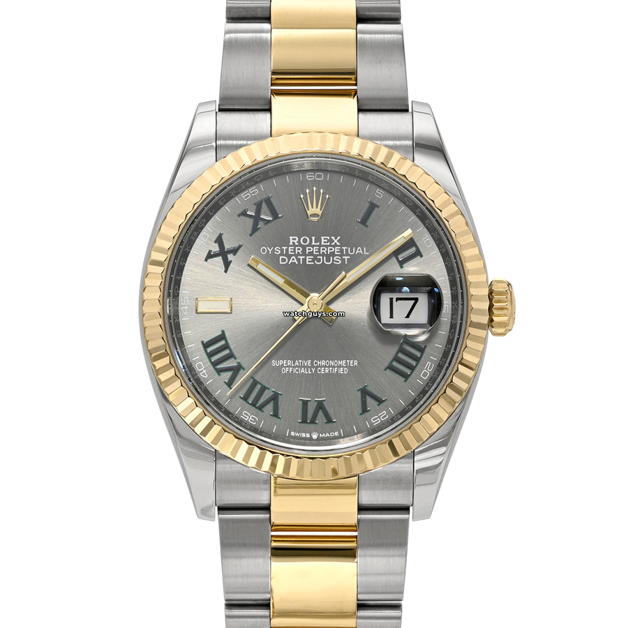 Rolex Datejust 126233 Wimbledon Oyster Watches