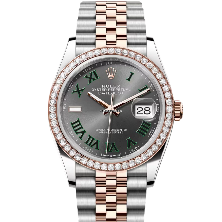 Rolex Datejust 126281RBR Wimbledon Jubilee Watches