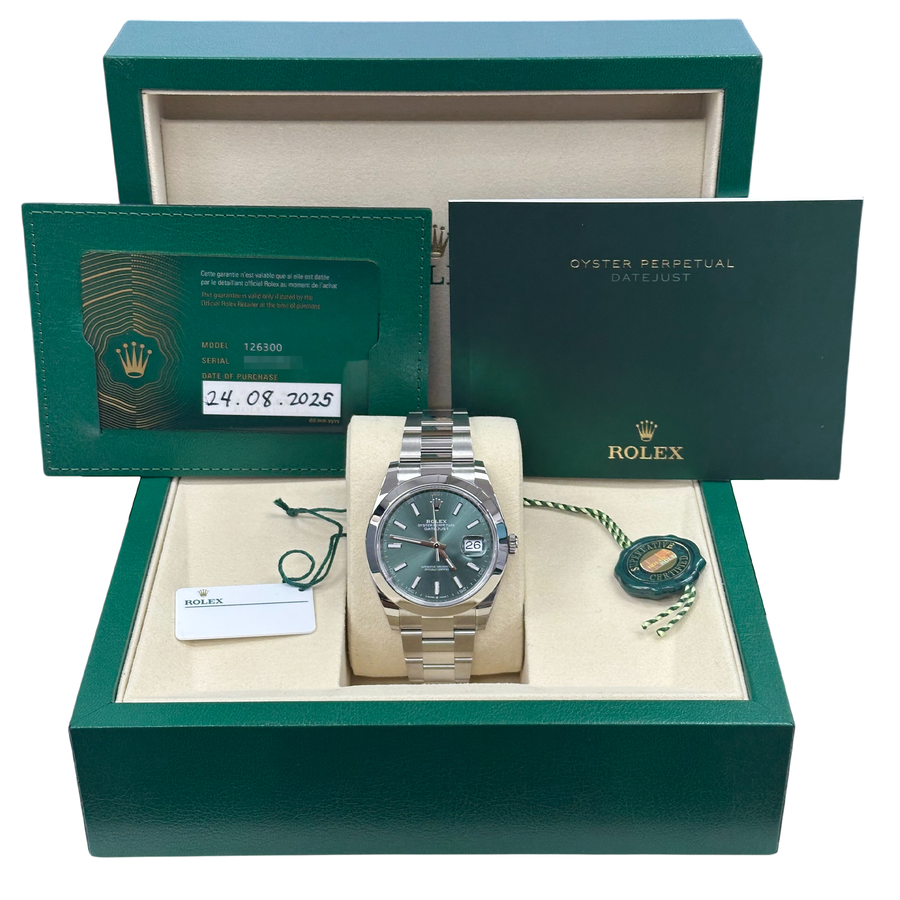 Rolex Datejust 126300 Green