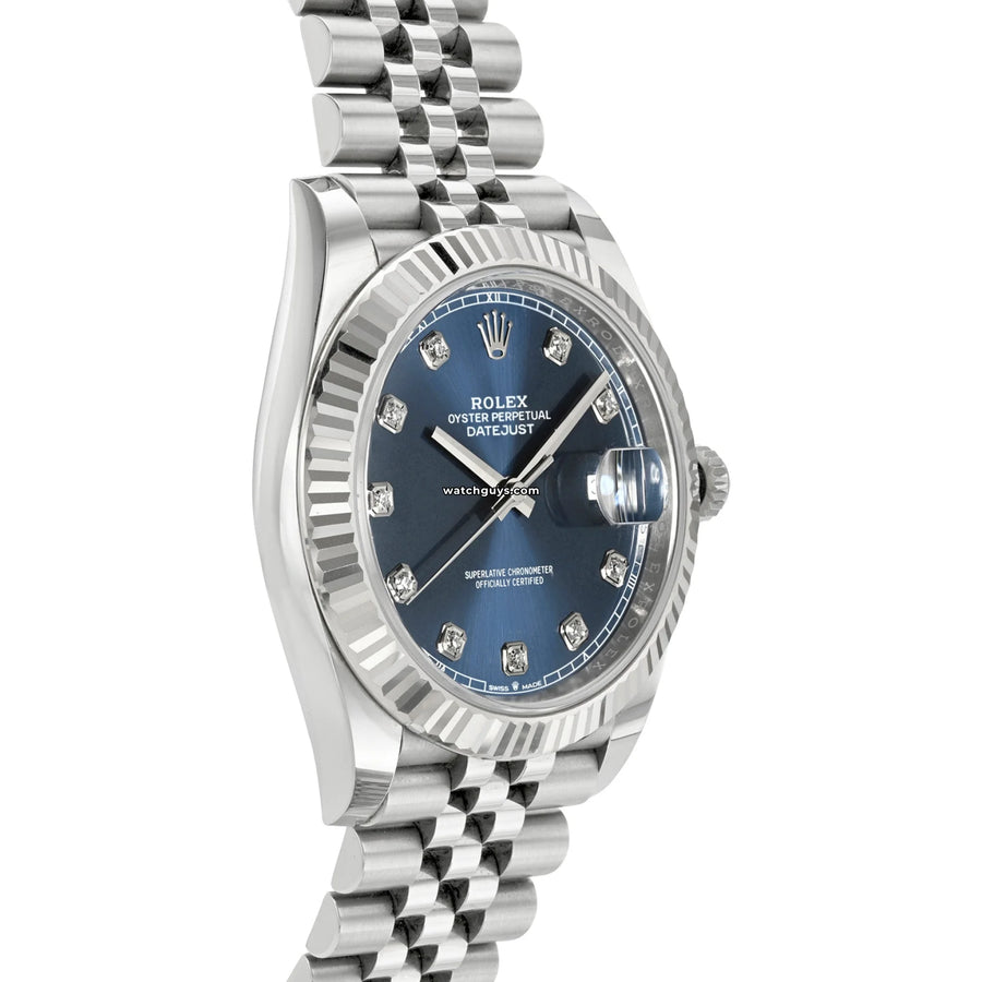 Rolex Datejust 126334 Blue Diamond Jubilee Watches