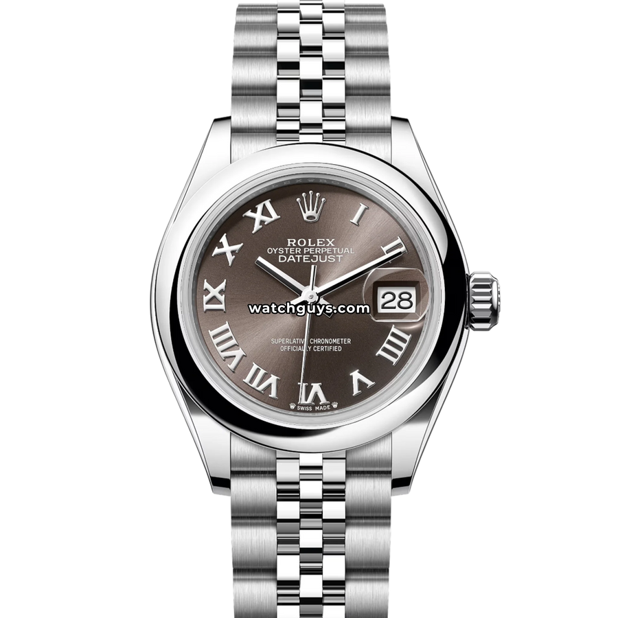 Rolex Datejust 279160 Dark Grey Roman Jubilee – WatchGuys