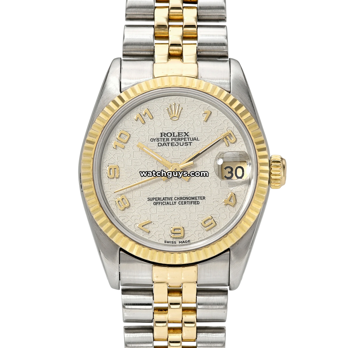 Rolex Datejust 68273 Two Tone 31mm - 100% Authentic – WatchGuys